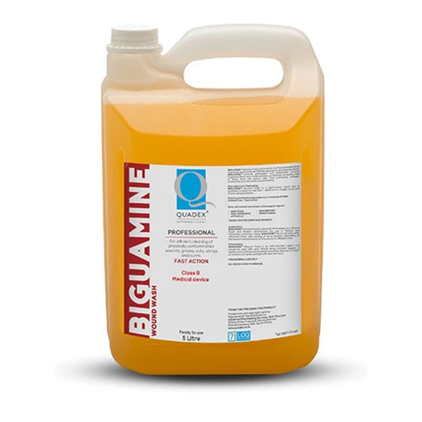 Quadex - Biguamine Wound Wash And Cleanser 5 Litres