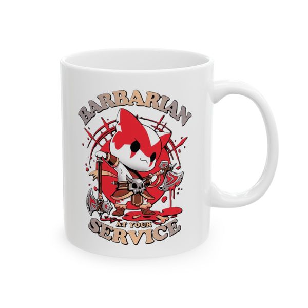 Barbarian At Your Service - Mug