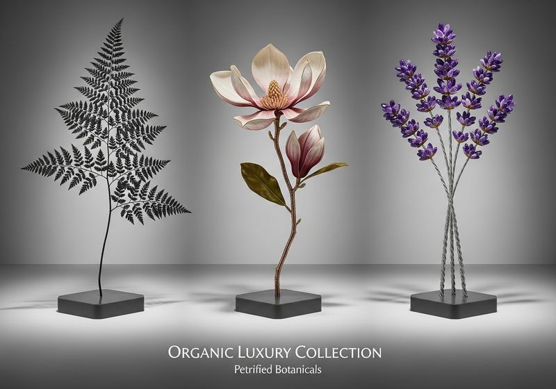 Canvas Ready to Hang Contemporary Art Home Decor- Organic Luxury Botanicals