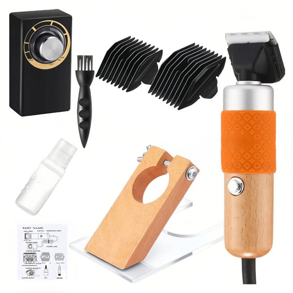 200W Carpet Trimmer with Shearing Guide,Electri Rug Tufting Carver Clipper