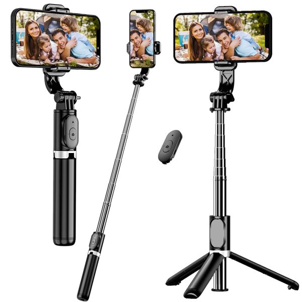 Extendable All-in-1 Smartphone Tripod Stand Mobile Phone Stand
