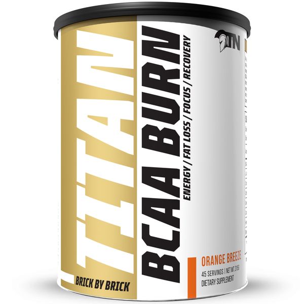 BCAA Burn, Orange Breeze - 45 Servings, Net Wt. 315g.