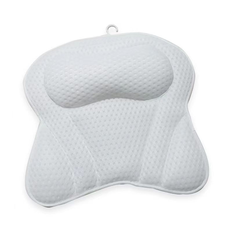 Bathtub Spa Pillow Luxury Bath Pillow With 4D Air Mesh Shop Today