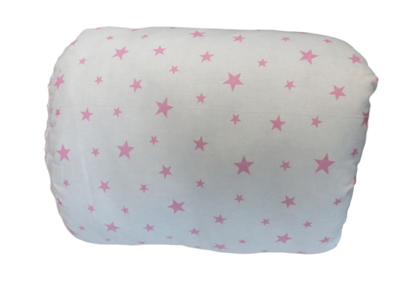 Pink Stars On White &amp; Pink image