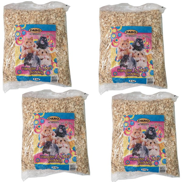 Daro Hamster and Mice Bedding (4x1kg)