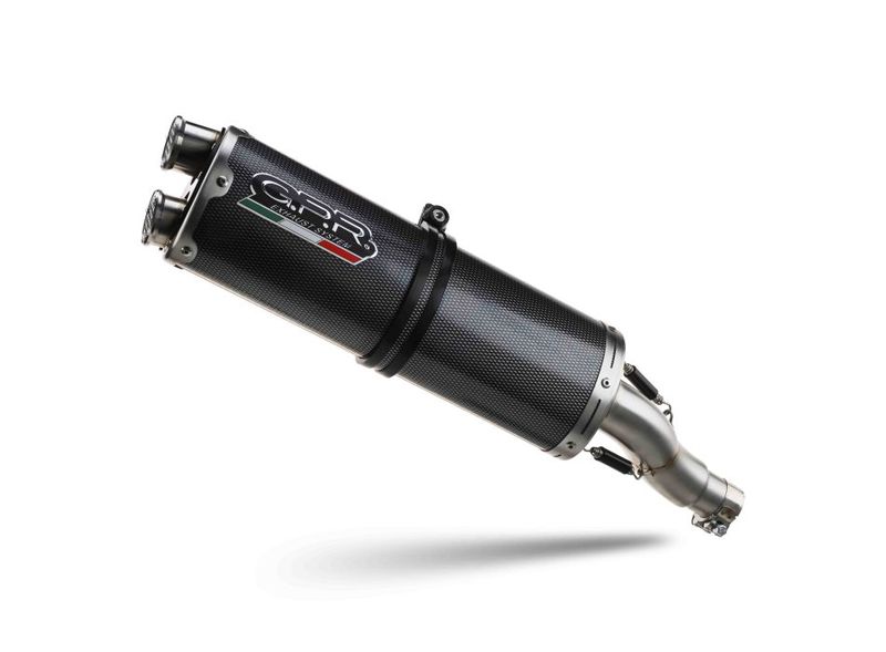 GPR Dual Poppy Exhaust Compatible with CF-Moto 700MT/800MT/ 800 MT Explore