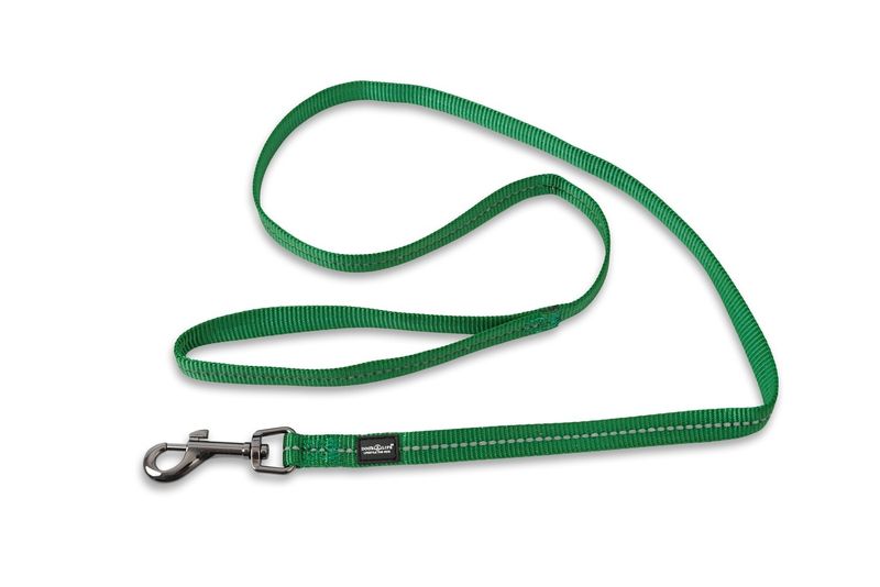 Reflective SuperSoft Leash Ultra Green