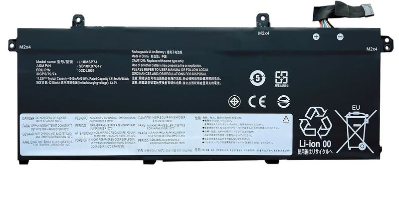 Compatible Replacement Battery for,Lenovo ThinkPad T490, T495 -L18M3P73