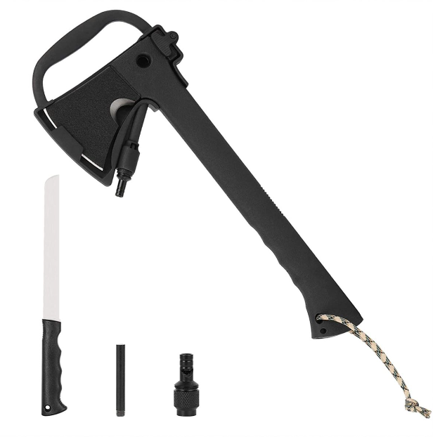 Axes & Hatchets Camping Axe + Knife + Flint + Whistle Amazon Jungle
