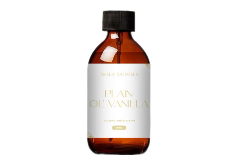 Amela Naturals "Plain Ol Vanilla" Diffuser Refill 200ml + Reeds