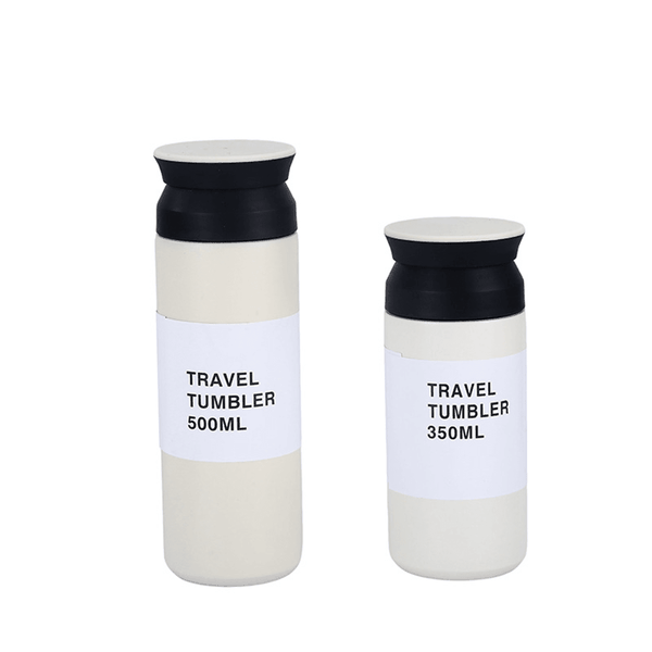 2 Pack - Stainless Steel Thermos Cup 350ml &amp; 500ml