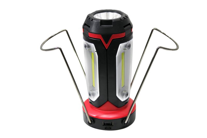 8 Mode Multifunction LED+COB Work Light with Torch &amp; 3 Folding Lanterns