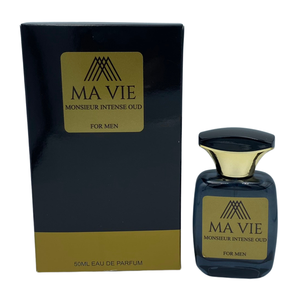 Ma Vie MONSIEUR INTENSE OUD Perfume for Men - Amber Oud Agarwood Fragrance