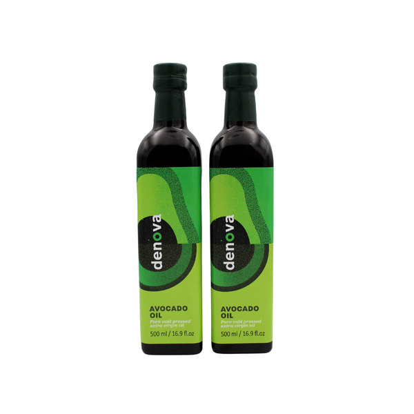 Denova Avocado Oil Twin Set 500ml's - Original Flavour