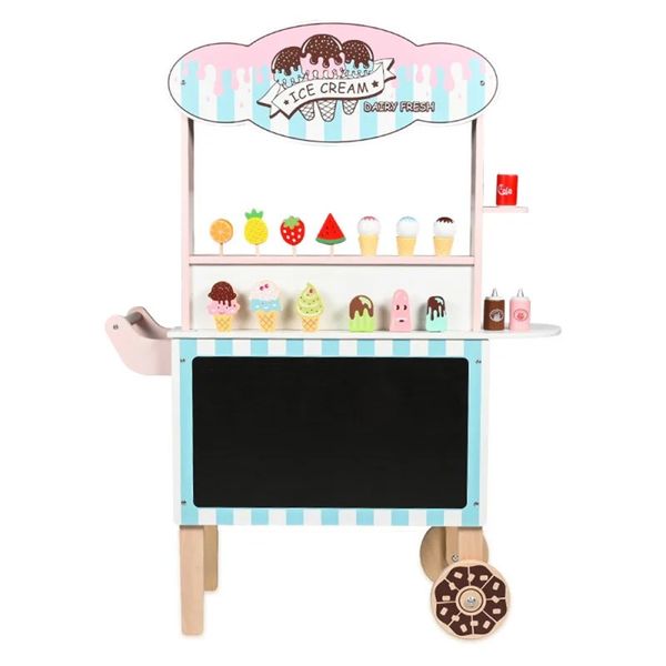 Wooden Ice Cream Stall for Kids