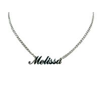 Melissa hot sale name necklace