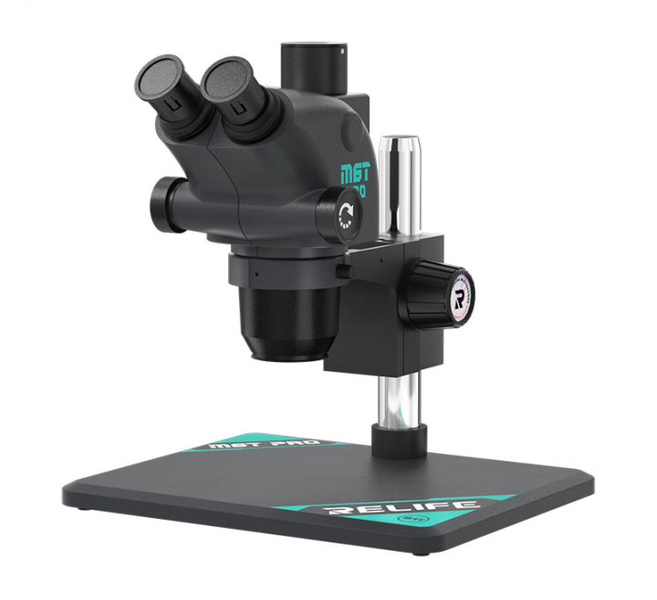 RELIFE RL-M6T PRO-B11 Trinocular Stereo Microscope For Mobile Phone Repair