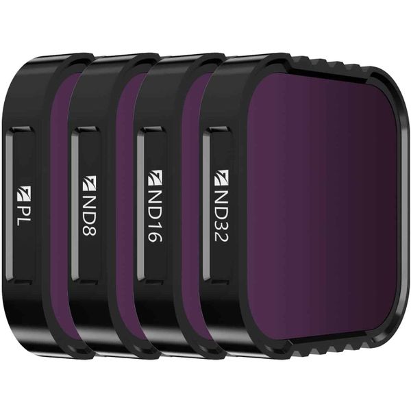 Bright Day Filters 4-Pack for GoPro Hero 9 and Hero 10