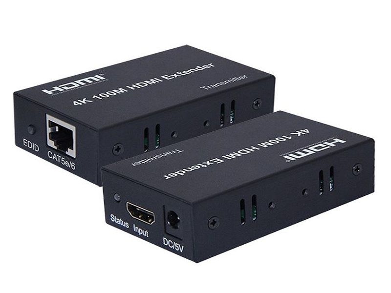 Zatech 4k Hdmi 100m Extender with Transmitter and Receiver