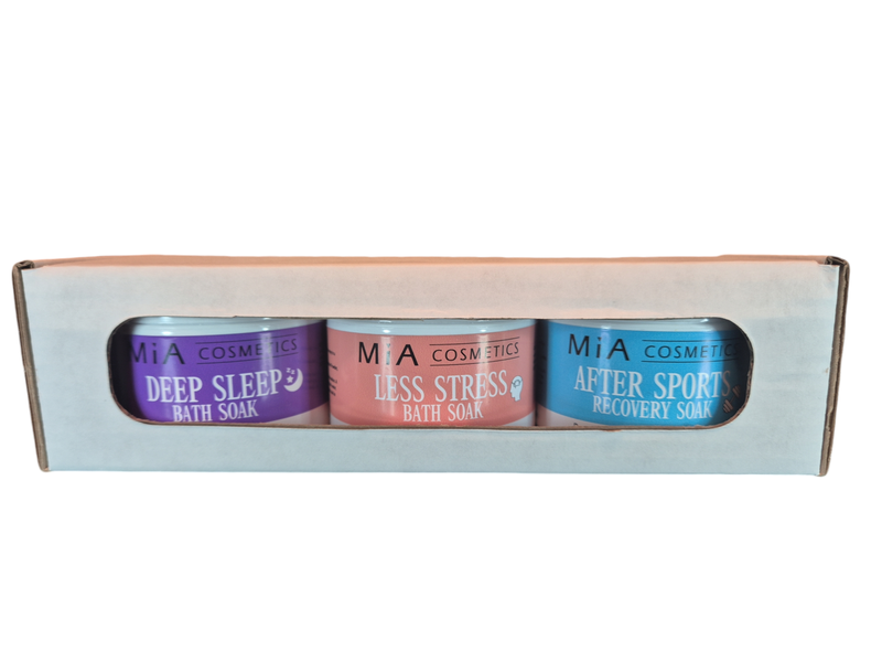 Mia Cosmetics aromatherapy Gift Set - Tubs (Sleep, Stress &amp; Sports)