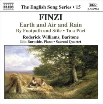 Earth and Air and Rain (Sacconi Quartet, Burnside, Williams) (CD / Album)