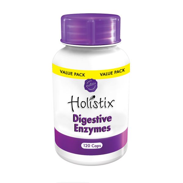 Holistix Digestive Enzymes 120 cap (ValuePack)
