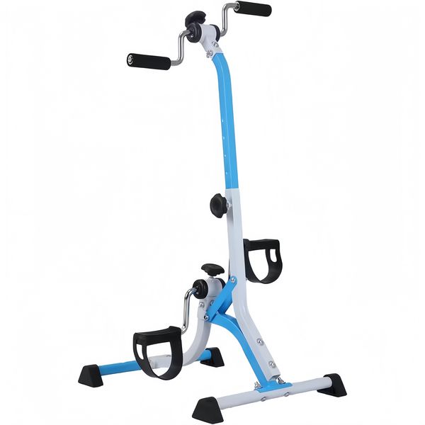 Adjustable Upper &amp; Lower Body Pedal Trainer Mini Exercise Bike