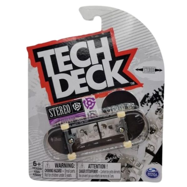 Tech Deck - Fingerboard / Small Finger Skateboard (96mm) - Stereo