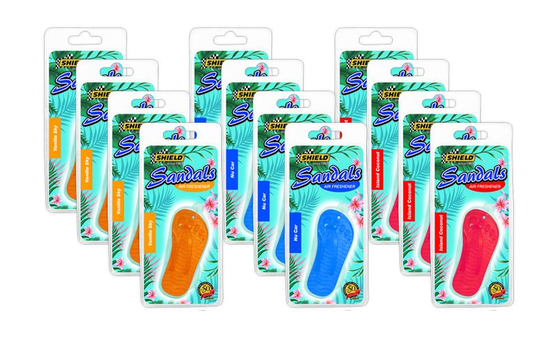 Shield Sandals PVA Car Air Freshener - 12's