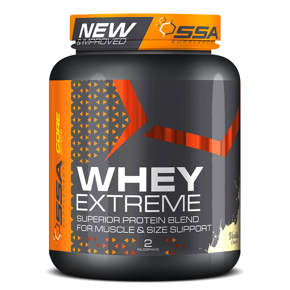 SSA Supplements Vanilla Cream Extreme Whey Protein 2kg Buy Online
