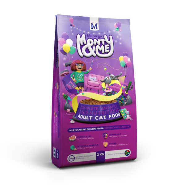 Montego Monty &amp; Me - Adult Cat Food - 2 kg