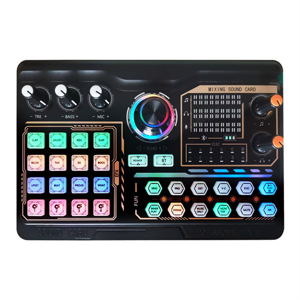 P300 Podcast Live Sound Card for Laptop Vlog Recording Live Streaming