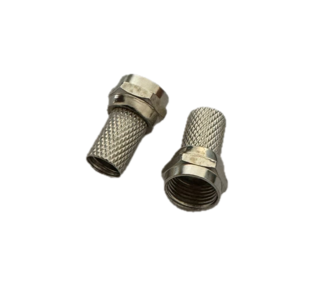 SiRCONY F Connector twist-on type - 2pcs Pack