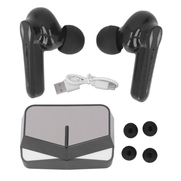 Bluetooth Gaming Earphones Low Latency Built in Mic Wireless Game Earbuds