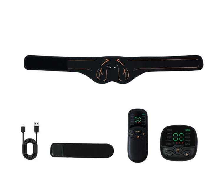 EMSElectrostimulation Waist Belt, Buttock And Thigh Muscle Toning Device