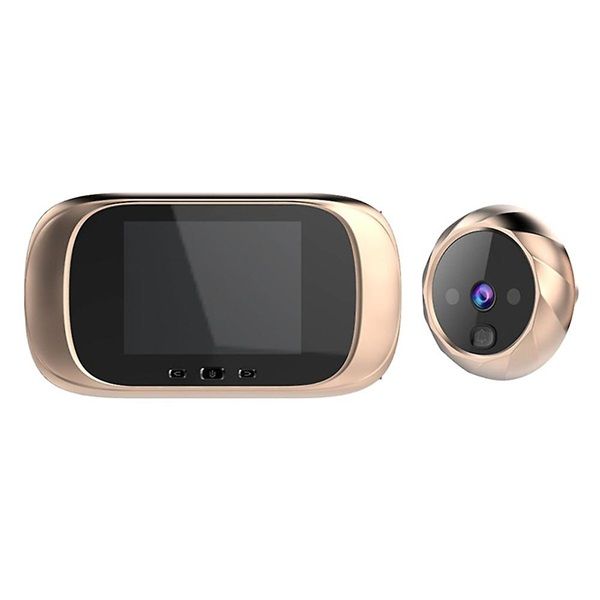 GLS-190 Wireless Doorbell Led Peephole Loop Camera Recording