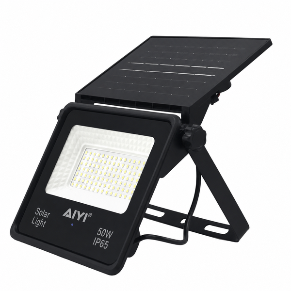 AIYI 50W Solar Flood Light With Panel 250LM IP65 Outdoor Light AY399-049