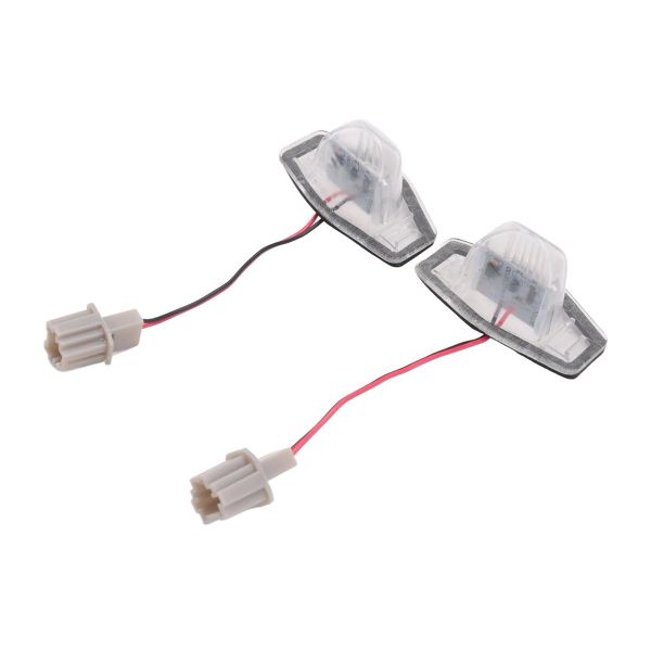 2x Error Free Led License Plate Light Lamp For Jazz