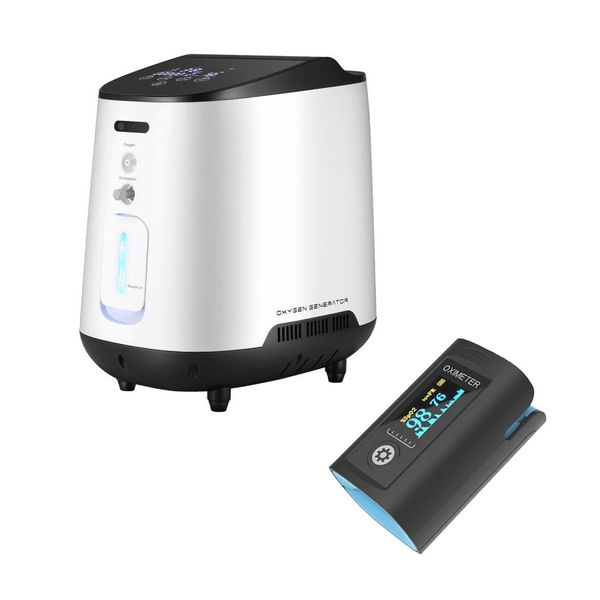 Oxygen Concentrator 2-9L/min Portable Machine and Creative Medical Oximeter