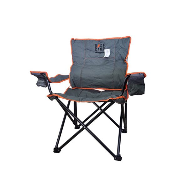 BaseCamp Folding Camping Chair with Lumbar Support