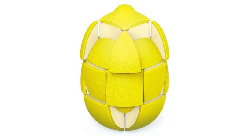 Lemon Cube Puzzle Desk Toy