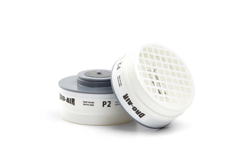 Dromex - P2 Dust Single Uni-fit Filter - Set of 2