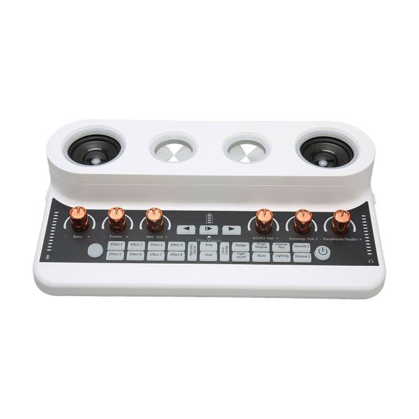 Podcast Kit, Soundboard, Mic, White