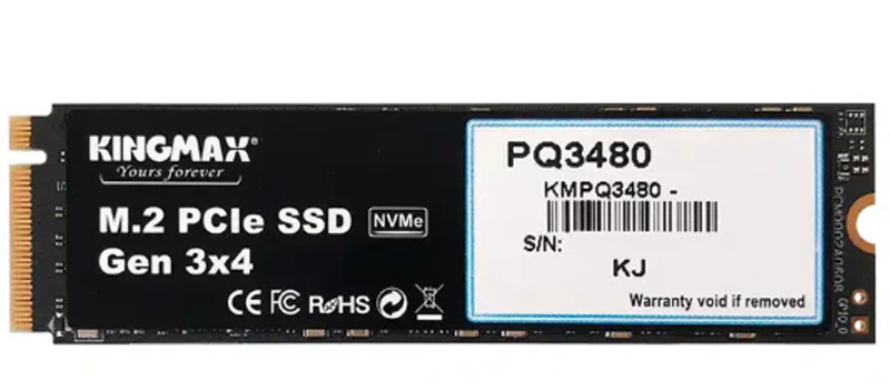 Kingmax 512GB NVMe M2 SSD Internal Solid State Drive