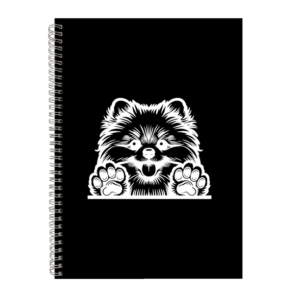 Pomeranian Dogs Gift Idea Writing Book Notepad Notebook A4 503