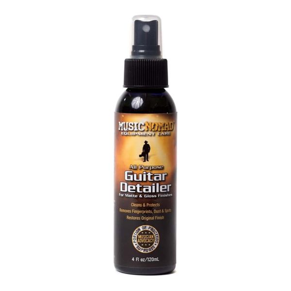 MusicNomad Premium Guitar Cleaner for Acoustic and Electric, 4oz