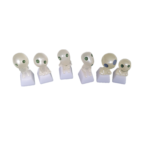 Luminous Elf keycaps six-piece set