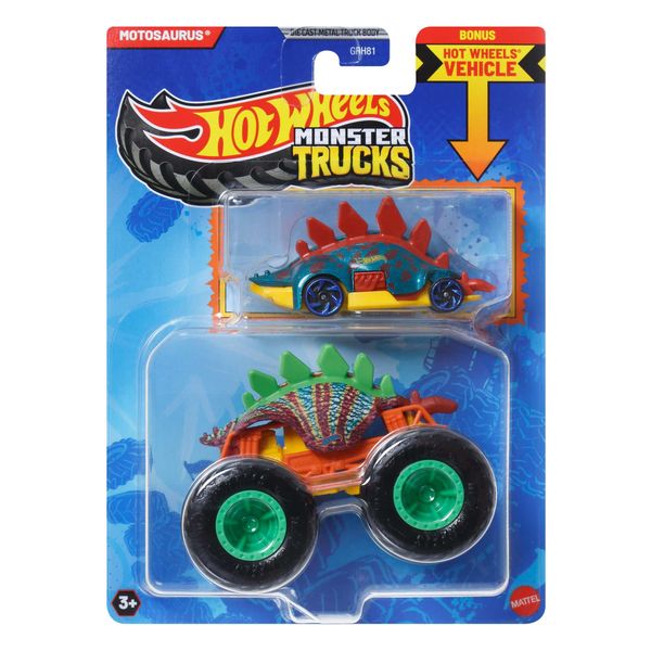 Hot Wheels - Monster Trucks 1:64 2 Pack Vehicles