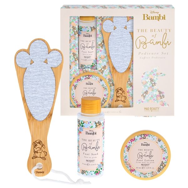 The Beauty of Bambi Pedicure Set Mad Beauty