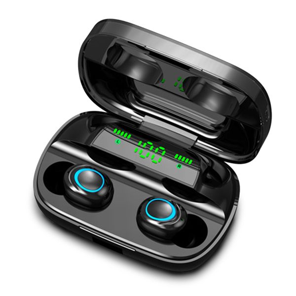 S11 8D TWS Binaural Wireless Earbuds with 3500mAh Powerbank Charge Case